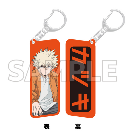 【2025年8月預購】我的英雄學院 彩色可翻轉壓克力鑰匙圈 淺色款 YTE