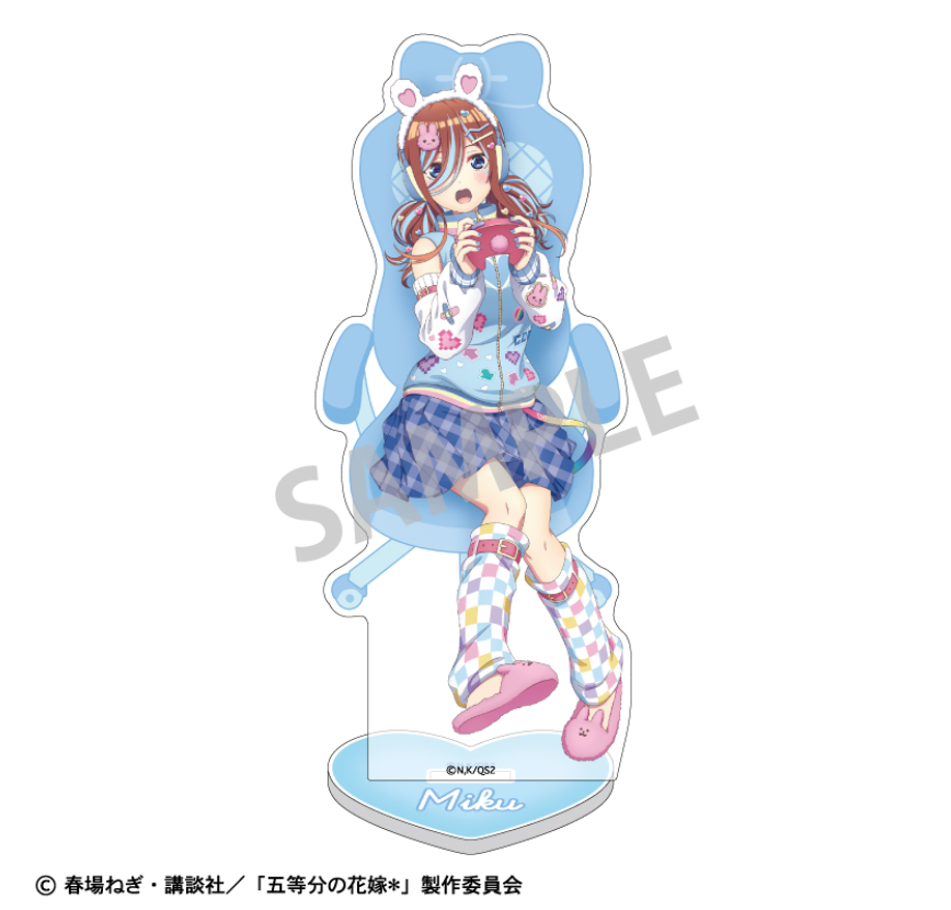 【2025年9月預購】 五等分的花嫁角色扮演亞克力立牌Kamio Japan