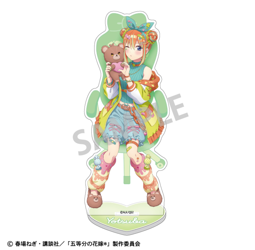 【2025年9月預購】 五等分的花嫁角色扮演亞克力立牌Kamio Japan