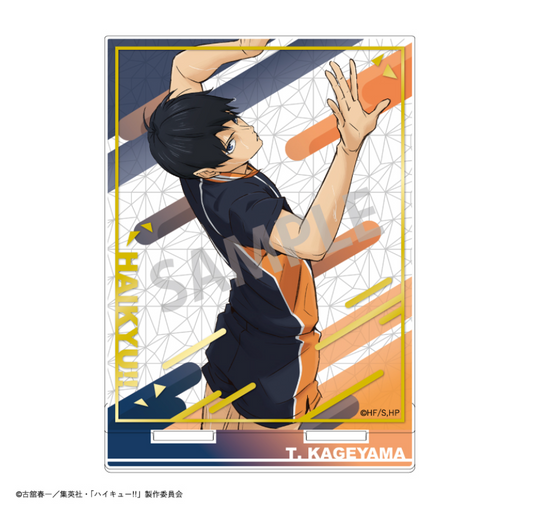 【2025年8月預購】排球少年!燙金亞克力立牌支架