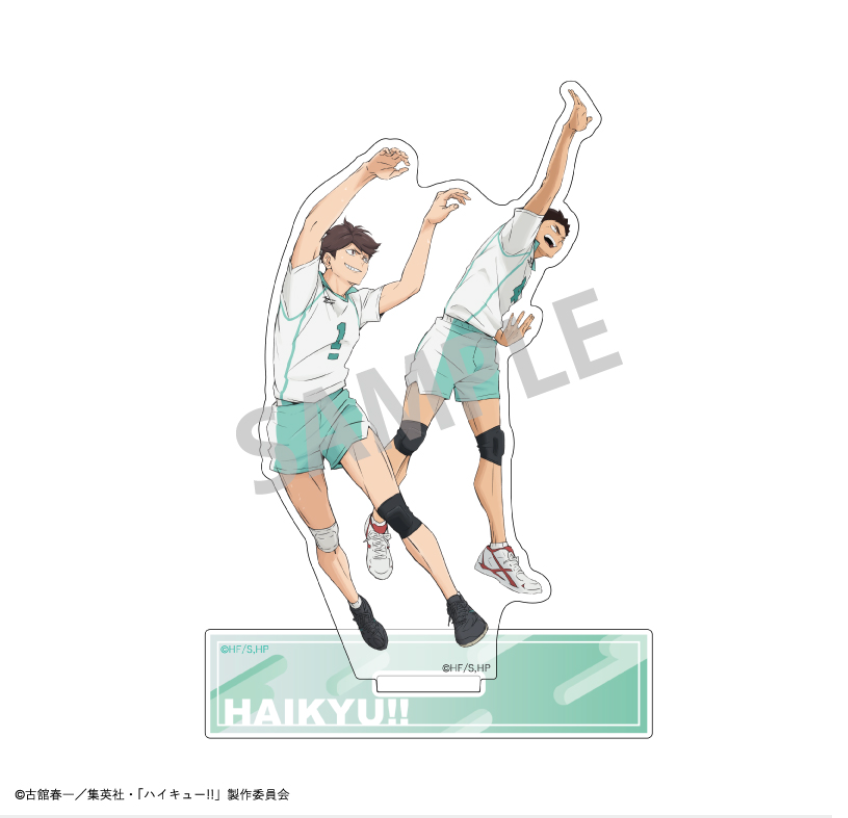 【2025年8月預購】排球少年!一對亞克力立牌支架