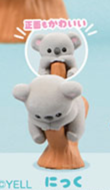 6月扭蛋 Q版植絨樹懶小無尾熊