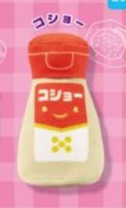 6月扭蛋 豆豆眼調味料2