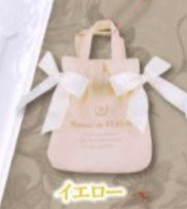 6月扭蛋 Maison de FLEUR 雙蝴蝶結迷你手提袋吊飾