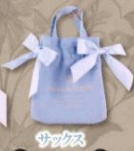 6月扭蛋 Maison de FLEUR 雙蝴蝶結迷你手提袋吊飾