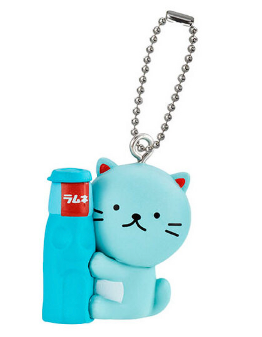 6月扭蛋 森永彈珠彈珠彈珠貓 Shuchu 微型吊飾