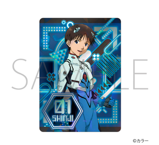 【2025年9月預購】 新世紀福音戰士新劇場版 霓虹風格金屬卡 Collection 10 件裝 BOX Movic