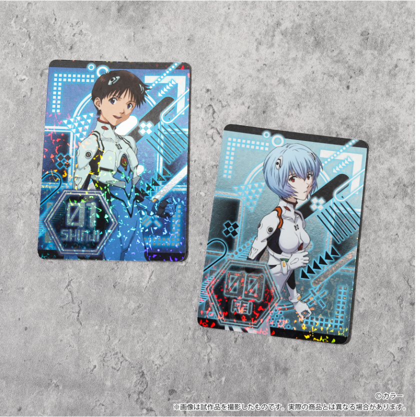 【2025年9月預購】 新世紀福音戰士新劇場版 霓虹風格金屬卡 Collection 10 件裝 BOX Movic