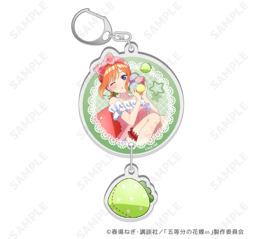 【2025年9月預購】 五等分的花嫁 室內服裝ver. 壓克力鑰匙圈