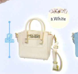 6月扭蛋 JILL by JILL STUART 迷你 Bijou Royal 手提包鑰匙圈