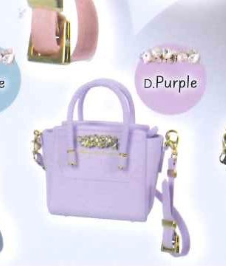 6月扭蛋 JILL by JILL STUART 迷你 Bijou Royal 手提包鑰匙圈