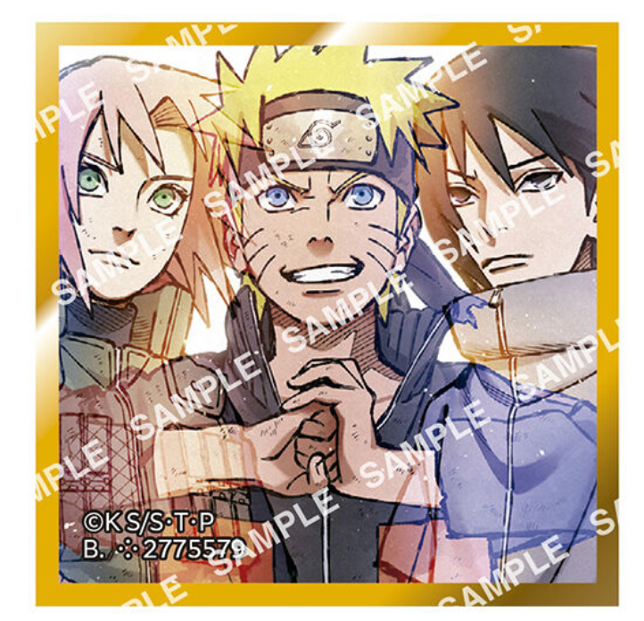 6月扭蛋 火影忍者疾風傳 第三版色紙