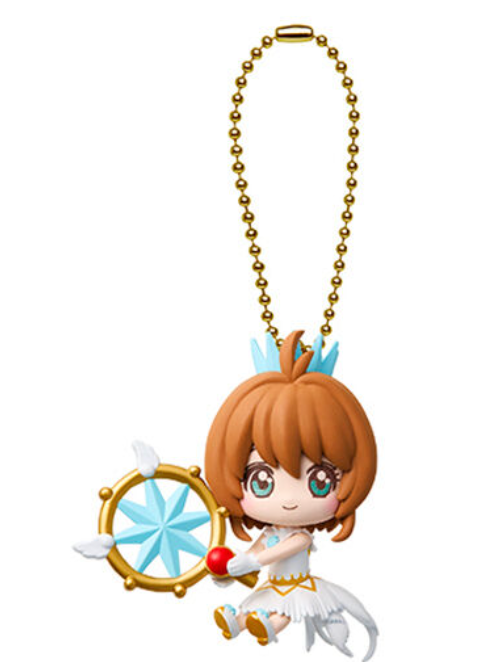 7月扭蛋 魔卡少女櫻道具&吉祥物雙胞胎飾品
