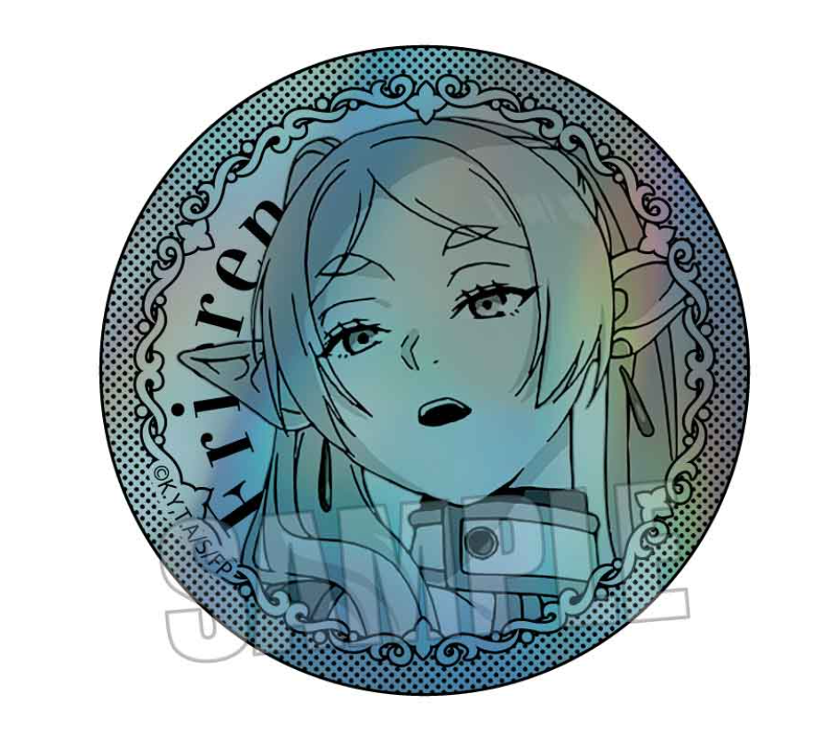 【2025年8月預購】《葬送的芙莉蓮》全息圖徽章10 個裝盒裝