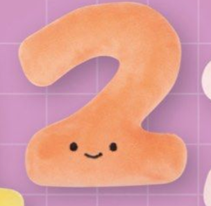 7月扭蛋 豆豆眼數字公仔
