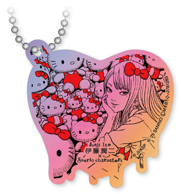 7月扭蛋 伊藤潤二 x Sanrio Characters 壓克力飾品