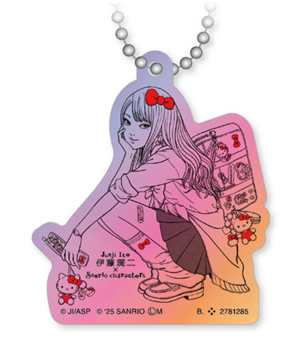 7月扭蛋 伊藤潤二 x Sanrio Characters 壓克力飾品