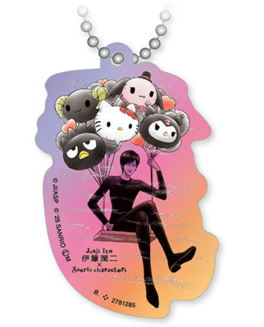 7月扭蛋 伊藤潤二 x Sanrio Characters 壓克力飾品