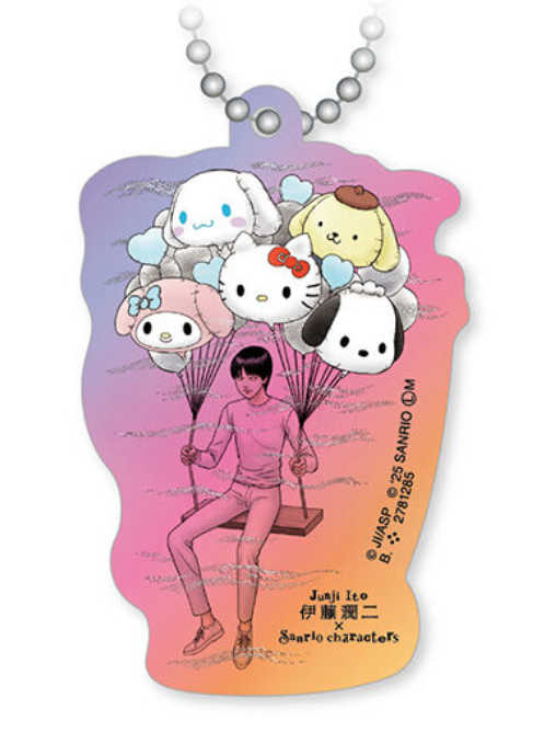 7月扭蛋 伊藤潤二 x Sanrio Characters 壓克力飾品