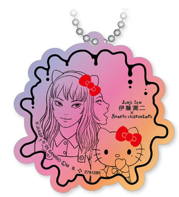 7月扭蛋 伊藤潤二 x Sanrio Characters 壓克力飾品