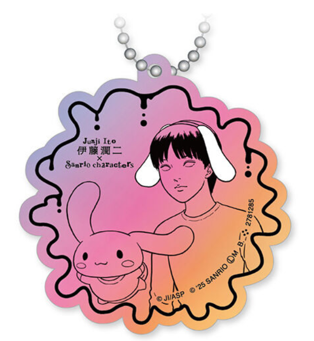 7月扭蛋 伊藤潤二 x Sanrio Characters 壓克力飾品