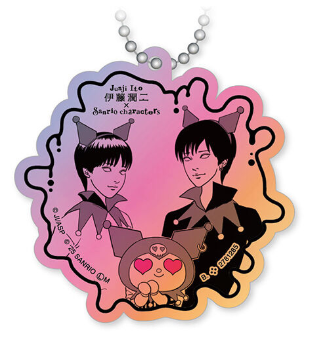 7月扭蛋 伊藤潤二 x Sanrio Characters 壓克力飾品