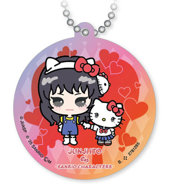 7月扭蛋 伊藤潤二 x Sanrio Characters 壓克力飾品