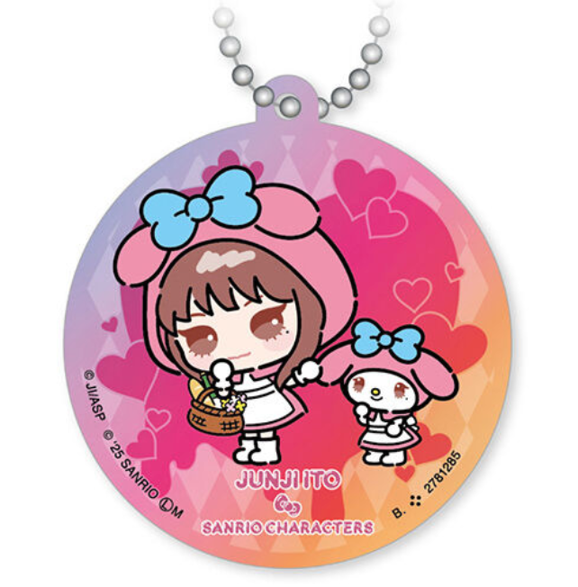 7月扭蛋 伊藤潤二 x Sanrio Characters 壓克力飾品