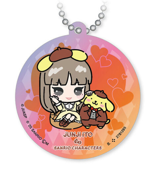 7月扭蛋 伊藤潤二 x Sanrio Characters 壓克力飾品