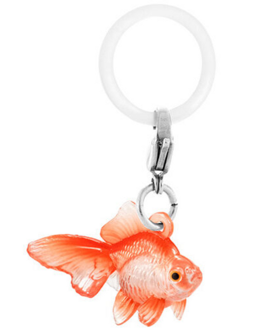 7月扭蛋 標記配件雨天金魚