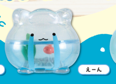 7月扭蛋 金魚缸醬 透明模型