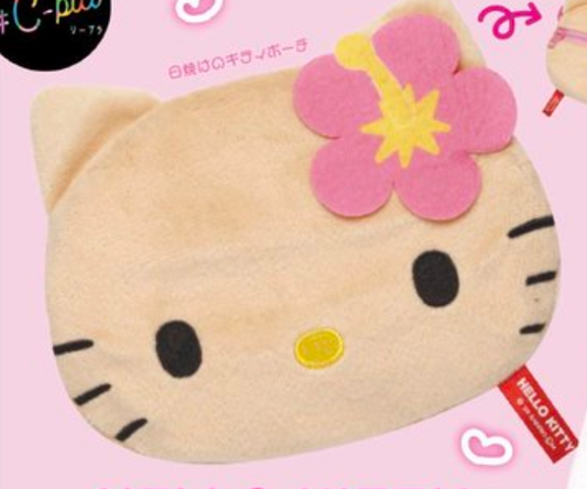 7月扭蛋 Hello Kitty FACE 抽繩包與小包系列