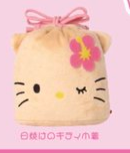7月扭蛋 Hello Kitty FACE 抽繩包與小包系列