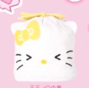 7月扭蛋 Hello Kitty FACE 抽繩包與小包系列