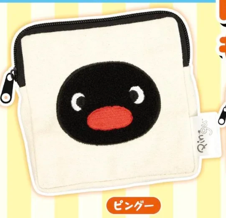 7月扭蛋 PINGU 的毛絨玩具袋