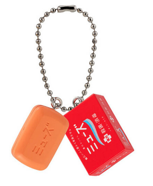 7月扭蛋 藥用肥皂繆斯微型吊飾