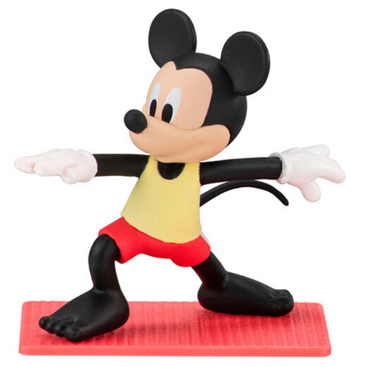 7月扭蛋 「迪士尼人物」瑜珈風格