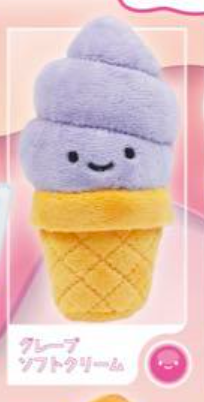 8月扭蛋 豆豆眼雪糕公仔 2