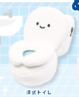 8月扭蛋 Nikorino 馬桶毛絨玩具