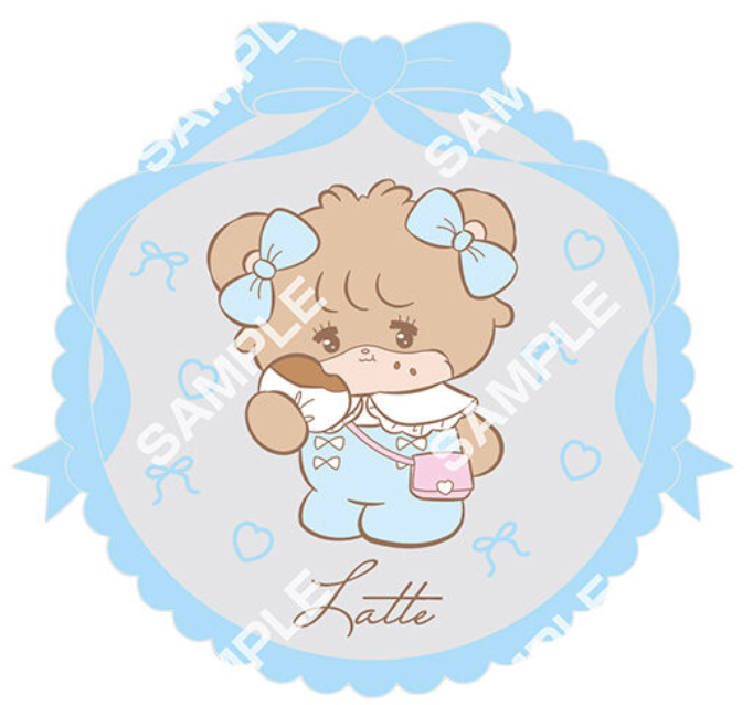 8月扭蛋 Mikko Illustrations 透明橡膠杯墊 2