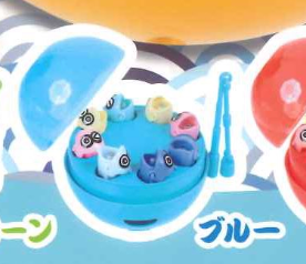 8月扭蛋 咀嚼釣魚遊戲