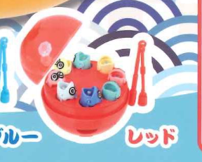 8月扭蛋 咀嚼釣魚遊戲