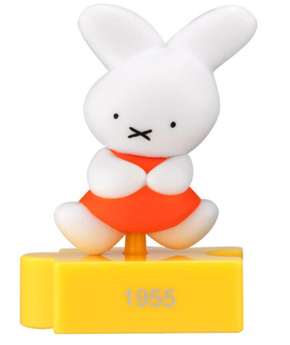 8月扭蛋 miffy70週年紀念模型系列