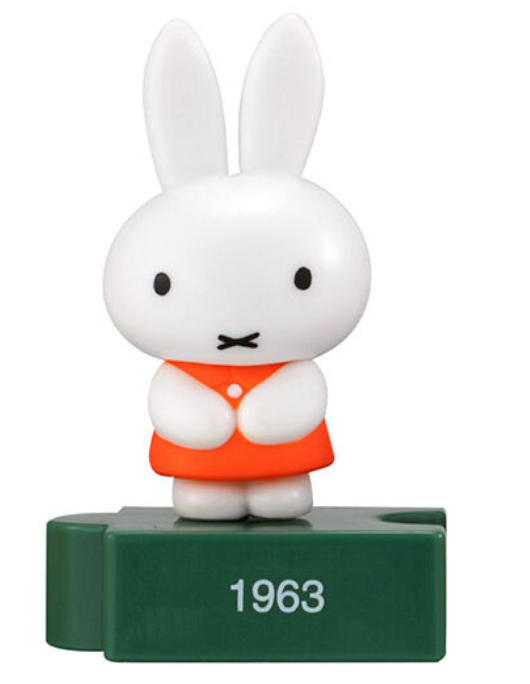 8月扭蛋 miffy70週年紀念模型系列