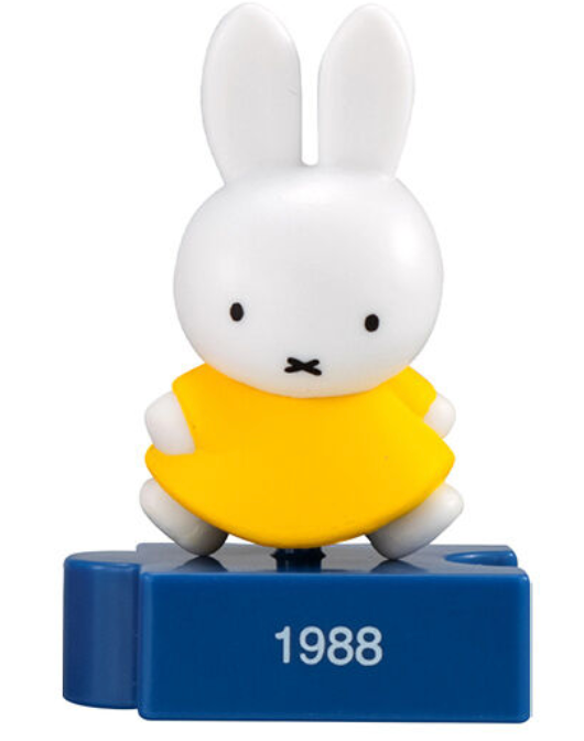 8月扭蛋 miffy70週年紀念模型系列