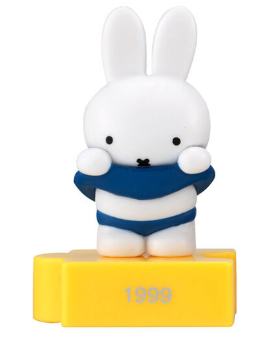 8月扭蛋 miffy70週年紀念模型系列