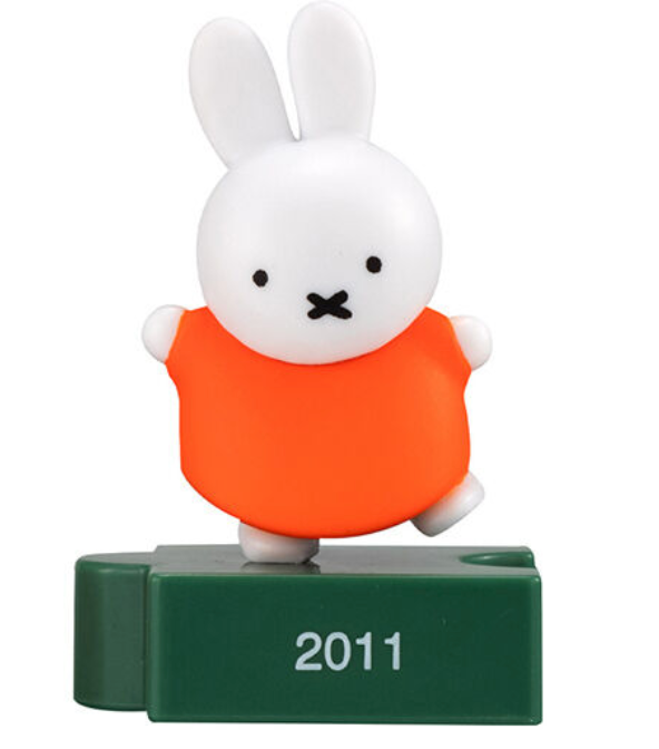 8月扭蛋 miffy70週年紀念模型系列