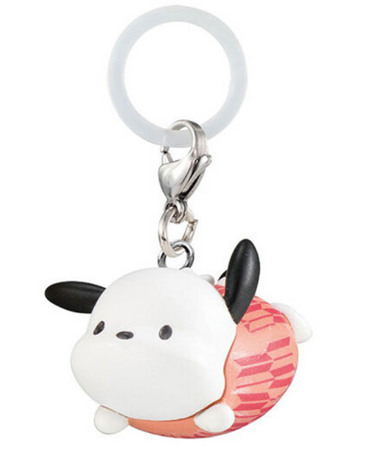 8月扭蛋 Sanrio 人物豆袋標誌配件