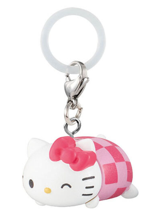 8月扭蛋 Sanrio 人物豆袋標誌配件