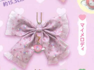 8月扭蛋 Sanrio 人物絲帶吊飾